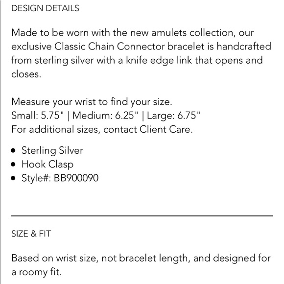 John Hardy Amulet chain bracelet 925 silver NIB - Picture 6 of 15